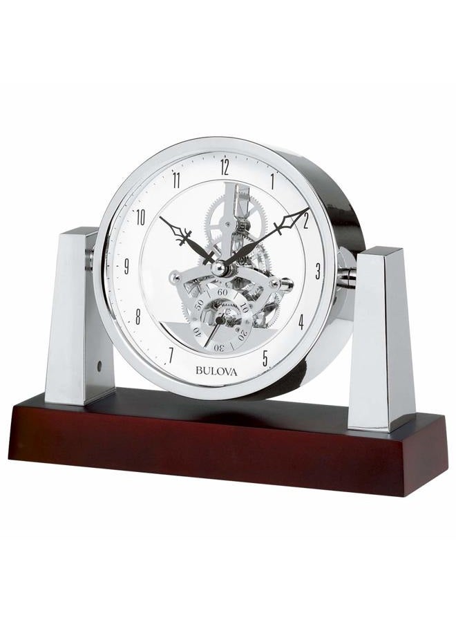 Bulova ساعة ب7520 لارجو، تشطيب داكن من الماهوجني - Image 1