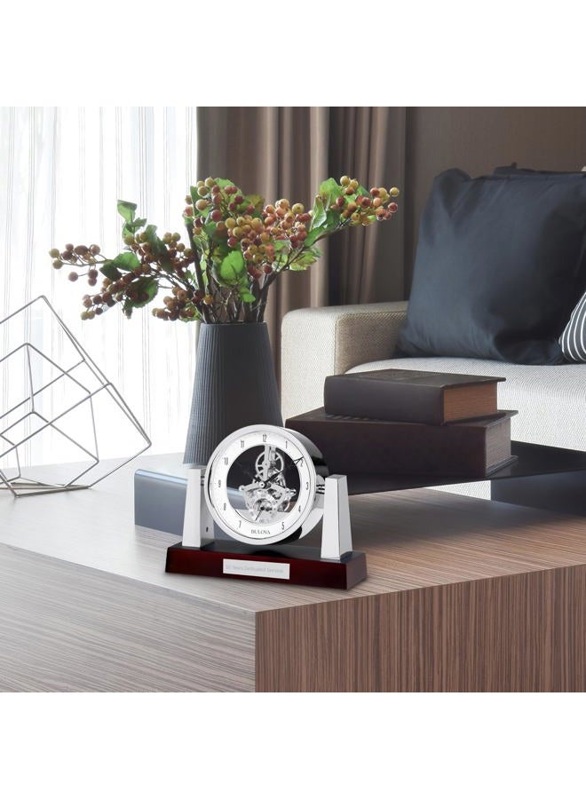 Bulova ساعة ب7520 لارجو، تشطيب داكن من الماهوجني - Image 2