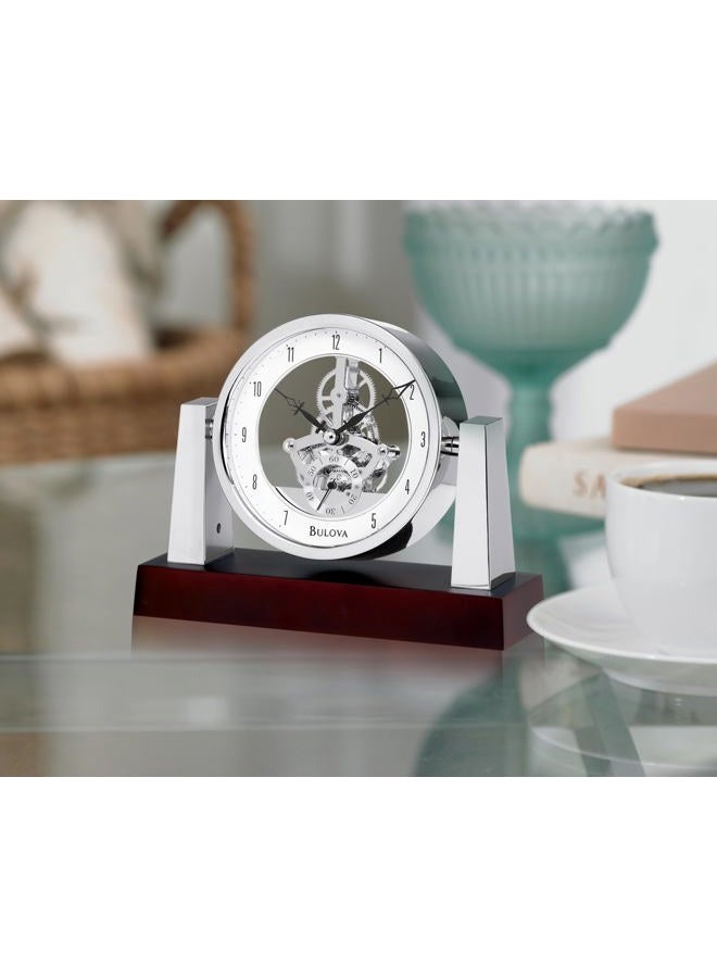 Bulova ساعة ب7520 لارجو، تشطيب داكن من الماهوجني - Image 3