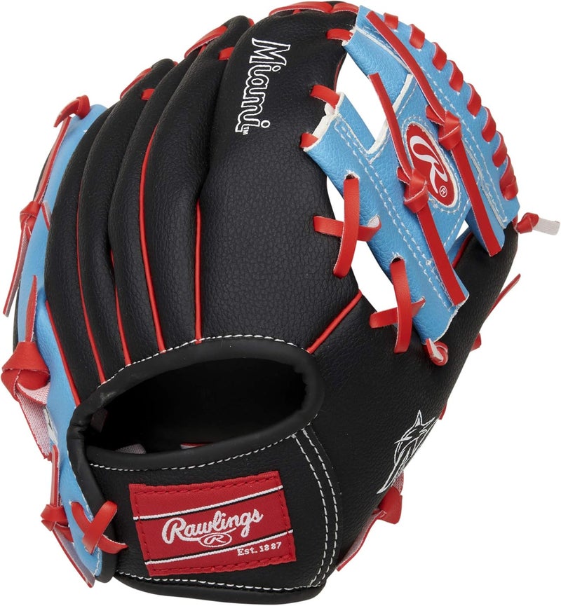 Rawlings | MLB Players Glove Series | T-Ball & Youth Baseball Gloves | 10" | All MLB Teams - Image 3