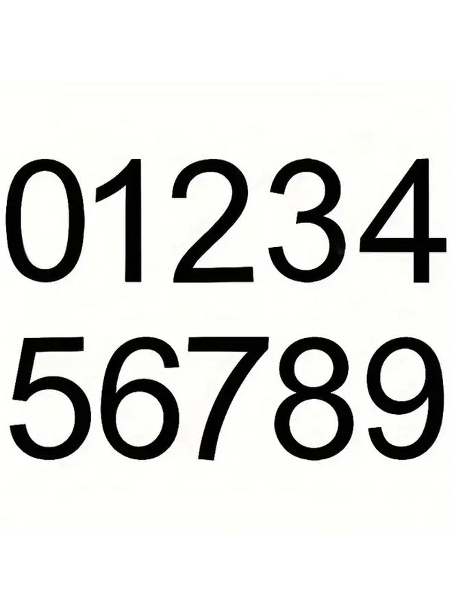 Modern Floating Metal Wall Address Sign Number 9 For Outdoor Homes Durable Easy Installation No Electricity Required - Image 2