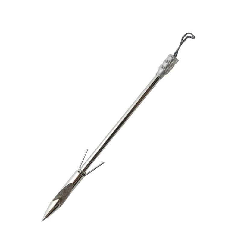 NSBELL 15PCS 5.7" Fish Shooting Darts Fishing Arrows Stainless Steel Fishing Arrowheads Dartfor Fishing Slingshot Darts (Silver) - Image 3