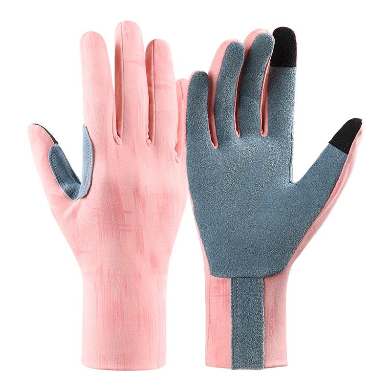 Sports Gloves With Air Cushion Anti Slip Wear Resistant Protection For Fitness Cycling And Outdoor Activities - Image 2