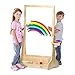 KRAND DoubleSided Plexiglass Painting Art Easel Easy to Clean Kids Drawing Board On Both Sides Fun Arts and Crafts Activity for Boys and Girls Indoor and Outdoor - Image 3