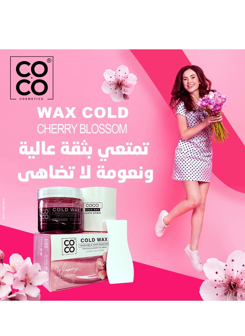Coco - Wax Cold Wax Cherry Blossom 250gm - Image 1