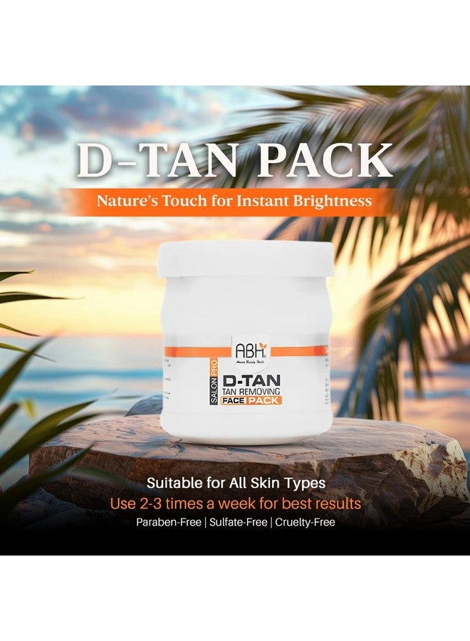 A.B.H ABH D-Tan Face Pack | Powerful Tan Removal & Skin Brightening Formula | Enriched with Natural Extracts to Fade Tan, Dark Spots & Pigmentation | Revives Dull Skin for a Clear, Radiant Complexion | Suitable for All Skin Types - Image 5