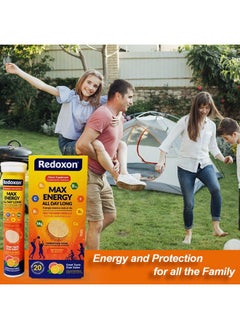 Redoxon Max Energy Multivitamin Sustained Energy Citris Flavored Multivitamin B12 B2 B6  - Image 5
