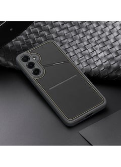 DUX DUCIS DUX DUCIS Rafi II Series Case for Samsung Galaxy A55 5G Case Wallet with Kickstand and Credit Card Holder Compatible with MagSafe Leather Heavy Duty Protective Case Cover (Black)  - Image 2