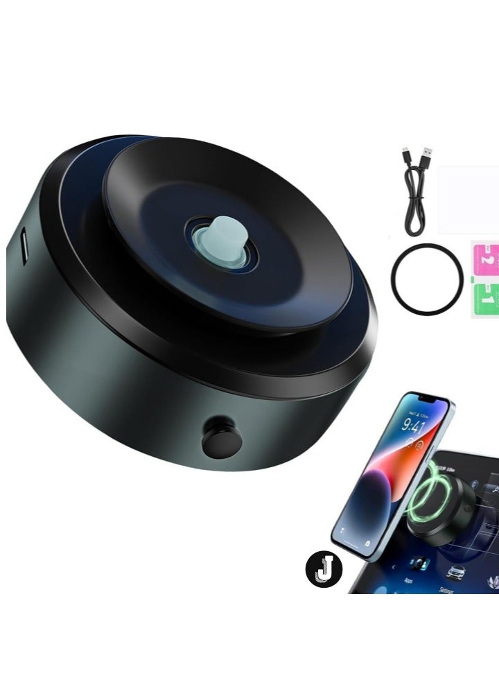 JAJEEK "Suction Magnetic Phone Holder for Car – Vacuum Suction Mount for Secure Grip" - Image 1