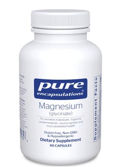 Pure Encapsulations Magnesium Glycinate Dietary Supplement - 90 Capsules 