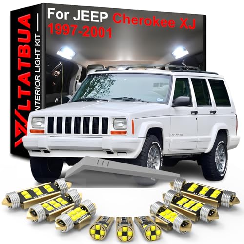 WLTATBUA LED Interior Light Kit Package Replacement for JEEP Cherokee XJ 1997 1998 1999 2000 2001 - Image 1