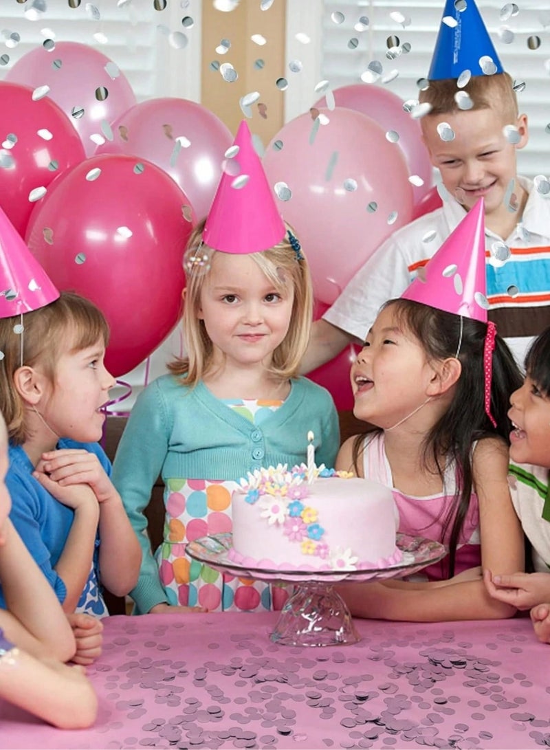 Party Decoration Confetti Cannon 2 pcs  in silver color that adds a joyful and exciting atmosphere. Perfect for bachelorette parties, engagement celebrations, weddings, birthdays, graduations, and all special occasions. Includes 2 pieces. - Image 3