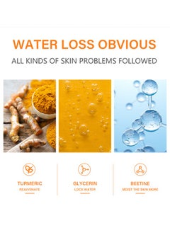 MOOYAM Turmeric + Vitamin C Face Serum -  Face Dark Spot Correcting Glow Serum Dark Spot Remover for Face Tumeric Serum Acne Dark Spots Hyperpigmentation Smooth Skin 30ml  - Image 4