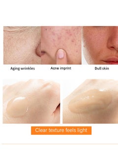 MOOYAM Turmeric + Vitamin C Face Serum -  Face Dark Spot Correcting Glow Serum Dark Spot Remover for Face Tumeric Serum Acne Dark Spots Hyperpigmentation Smooth Skin 30ml  - Image 5
