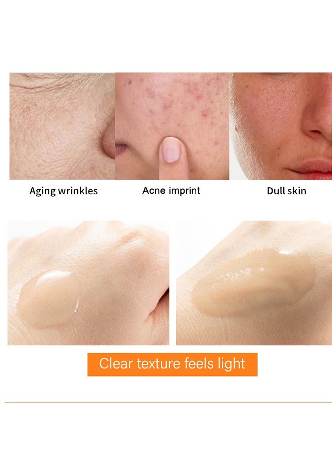 MOOYAM - Turmeric + Vitamin C Face Serum -  Face Dark Spot Correcting Glow Serum Dark Spot Remover for Face Tumeric Serum Acne Dark Spots Hyperpigmentation Smooth Skin 30ml - Image 1