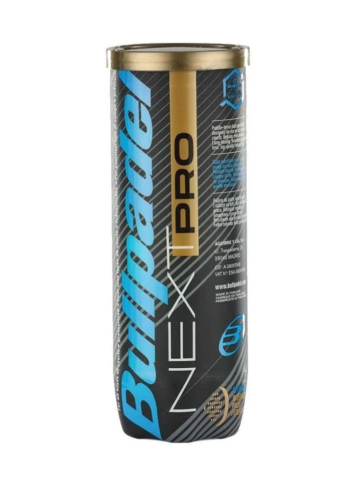 BULLPADEL Bullpadel FIP "NEXT" Pro Padel balls bottle [LV] 