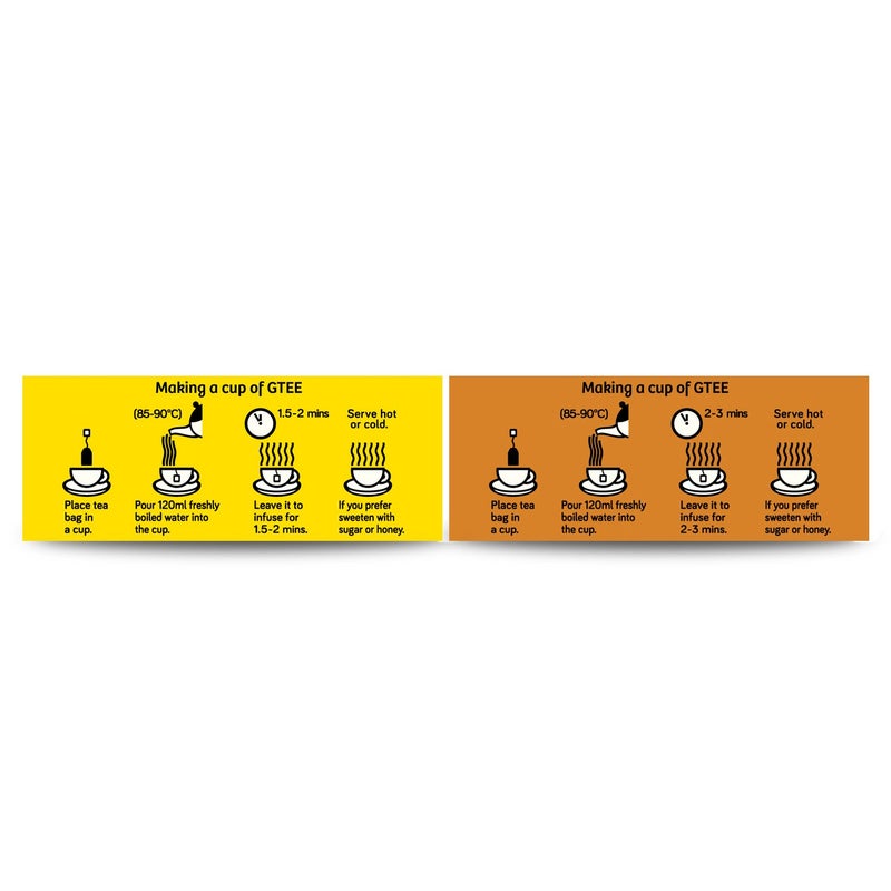GTEE Green Tea Bags - Lemon & Ginger & Green Tea Bags - Cinnamon & Cardamom, 25 Tea Bags (Pack of 2) - Image 5