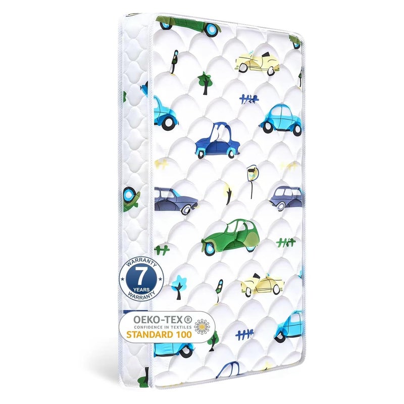 Tiankehan Tiankehan Premium Foam Baby Crib Mattress Toddler MattressBreathable 52 x 276 x 5NonToxic 100 Soft Medium Firm Toddler Mattress Fits Standard FullSize Crib and Toddler Beds 