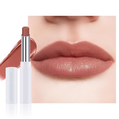 QIDSTERS Tinted Lip Balm Moisturizing Lipstick Black Brown Hydrating Lipstick for Women 24 Hour Long Lasting Moisturization Lip Gloss Stain Makeup Lightweight Non Greasy Moisturizer Lips 03 - Image 1