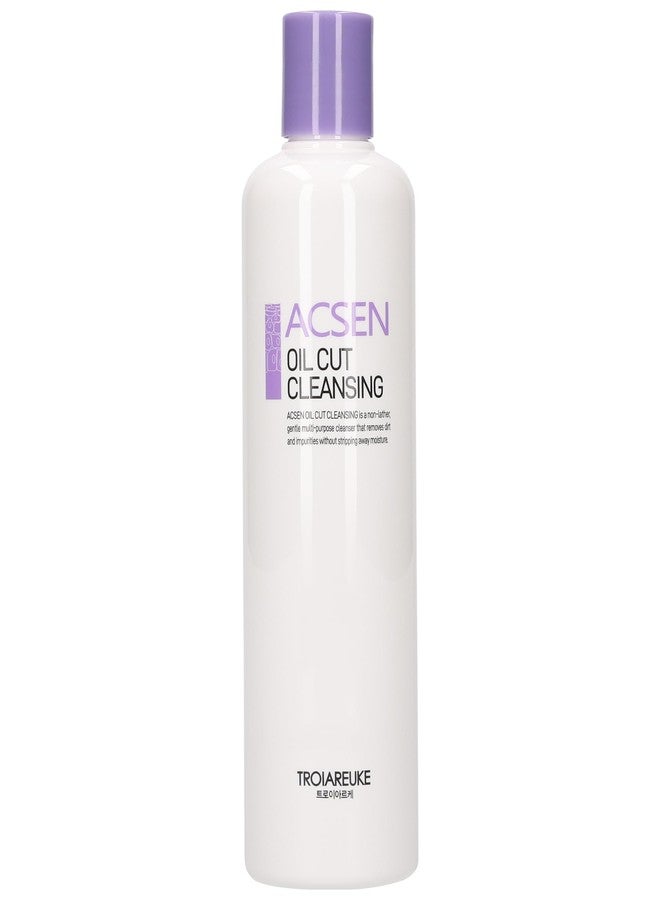 TROIAREUKE ACSEN Oil Cut Cleansing (10.14 Fl. Oz., Oil-free, Hypersensitivity, Acne-prone and sensitive skin, Damaged skin, Oily skin, Cleansing gel, Sebum balancing, Make-up remover, Facial cleanser - Image 1