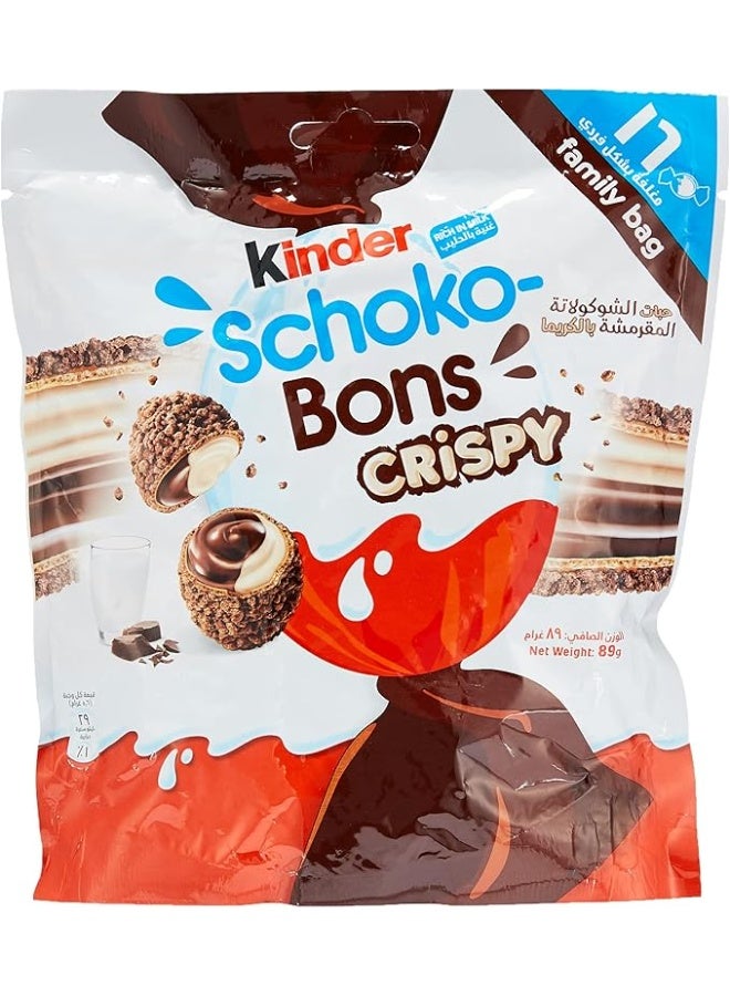 Kinder Schoko Bons Crispy 89g - Image 1