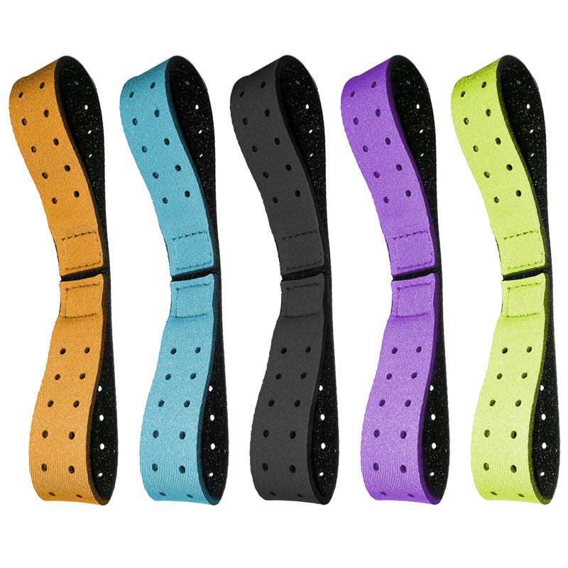 MaehSab 5 Pcs Replacement Armband Strap Heart Rate Monitor Band Soft Compatible with OTF, Orange Theory Fitness Adjustable Armband Strap (0.8 x 14.2 Inch) - Image 1