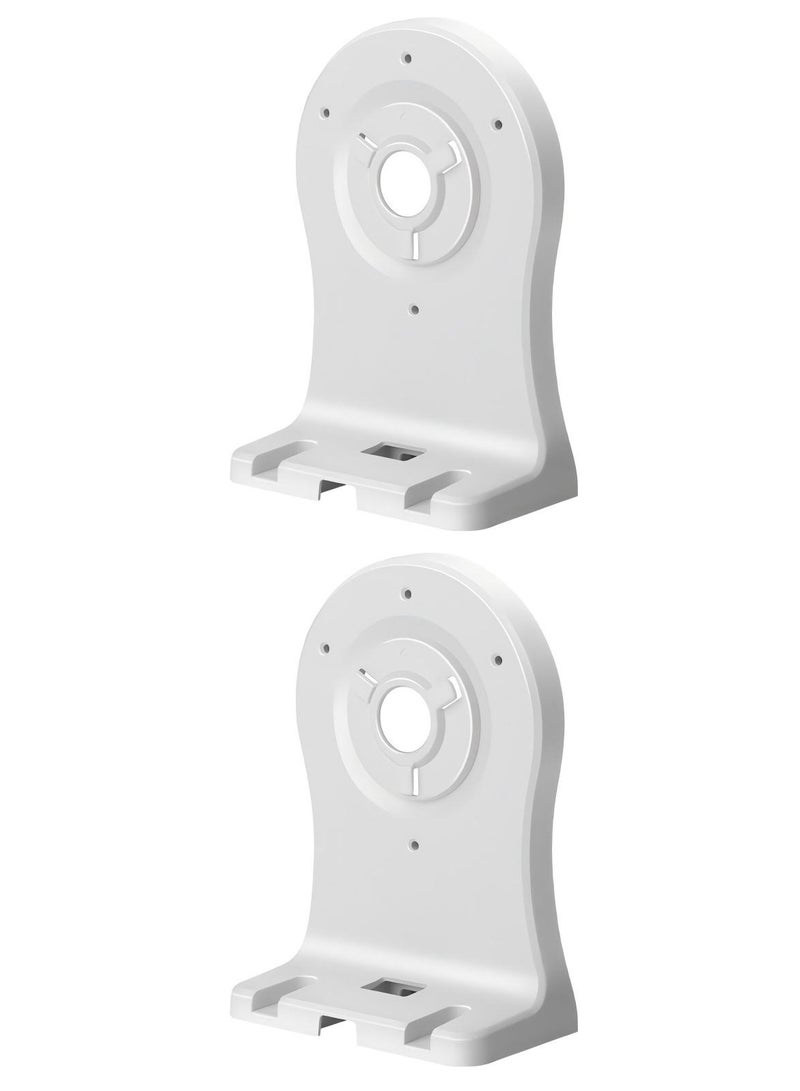 2 Pieces Household Smart Monitoring Camera Wall Mount Bracket, Easy Installation Monitoring Base Fixed Holder - Image 1