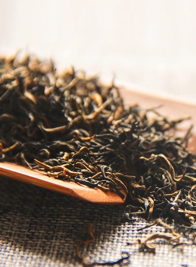 Luxtea شاي لوكستي الصيني الشهير - شاي جين جون مي الأسود الفاخر - شاي أسود صيني أصيل بلون الحاجب الذهبي الجميل - درجة AA (عالية الجودة) - Image 4