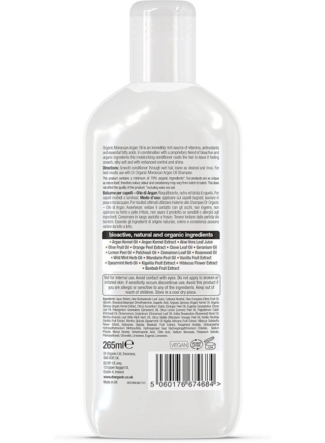 dr.organic Dr. Organic Moroccan Argan Oil Conditioner, Restoring & Nourishing - Image 2