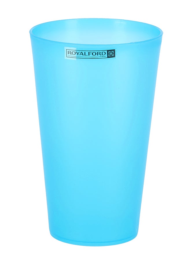 Royalford 6-Piece Tumbler Set Blue 6x470ml - Image 2