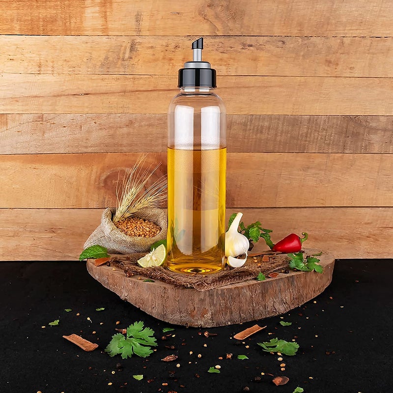 KBS Oil Dispenser 1 Litre Cooking Oil Dispenser Bottle Oil Container Kitchen Accessories Items (PACK-OF-2-1000ML) - Image 5