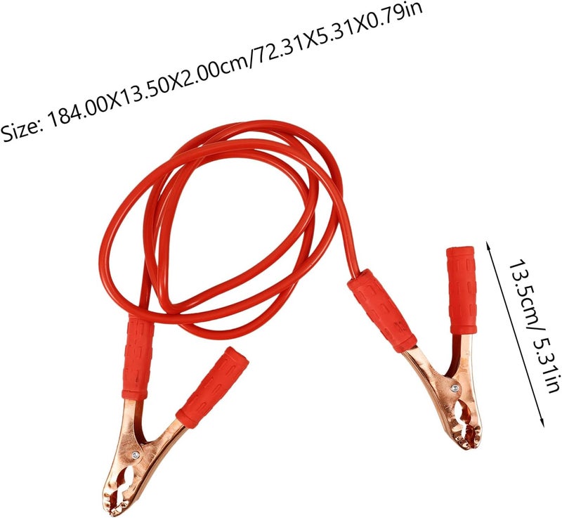 Flat working surface Car Jumper Cables Replacement Battery Clips 1 Pair Heavy Duty Emergency Starter Clamps Portable Car Battery Cable Connectors for Jump Starting Integrated practical design Durable versatile substance Light sturdy raw material Gulf popular simple design Long use oriented quality Modern practical shape All-round applied quality Pre-stock well-packed goods Ergonomic build Elegant practical design Globally engineered build Land transit & shipment compatible Global flexible assemble picks Simple multi-color universal build Global easy assemble picks Wear resistant upgraded material Gulf mainstream practical design Classic modern blend design Trendy flexible practical build Foldable N/S/C nationwide deliver Ready order processing Multi-market matching options Wet anti slip - Image 2