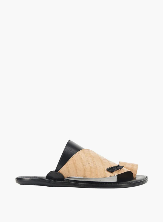 الواحة Men's Arabic Sandals with Toe Loop - Ramadan Collection