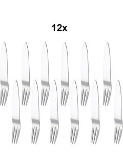 Stainless Steel 12 Pieces 11.5 cm Three Prong Fruit Dessert and Cake Fork CIN745BY-12 - pzsku/Z0A5FC693BEEA0B41CEC2Z/45/_/1725794668/363c5a0f-7326-4eda-a4b3-7038b0677b30