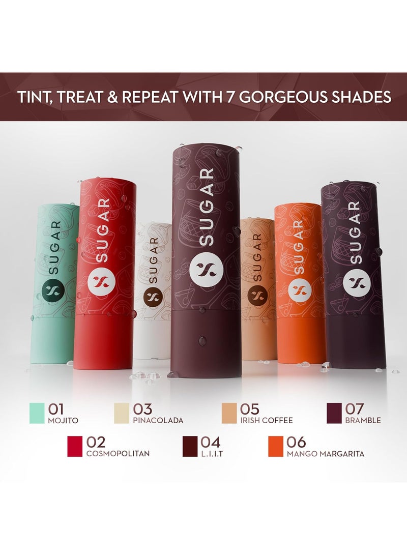 SUGAR Tipsy Lips Moisturing Balm with Vitamin E, Shea Butter and Jojoba Oil | Tinted Lip Balm with SPF | Lip Protection & Nourishment | 4.5gm - 04 L.I.I.T - Image 3