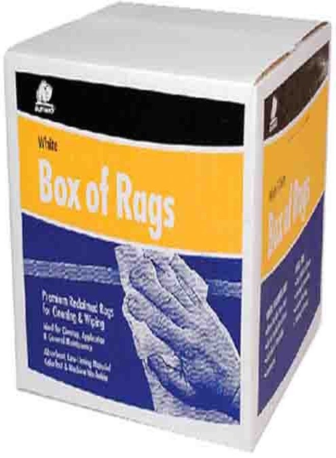 Buffalo Industries (10520) Absorbent White Recycled T-Shirt Cloth Rags - 4 lb. box - For All-purpose Wiping, Cleaning, and Polishing - Made from 100% Recycled Materials - Image 5
