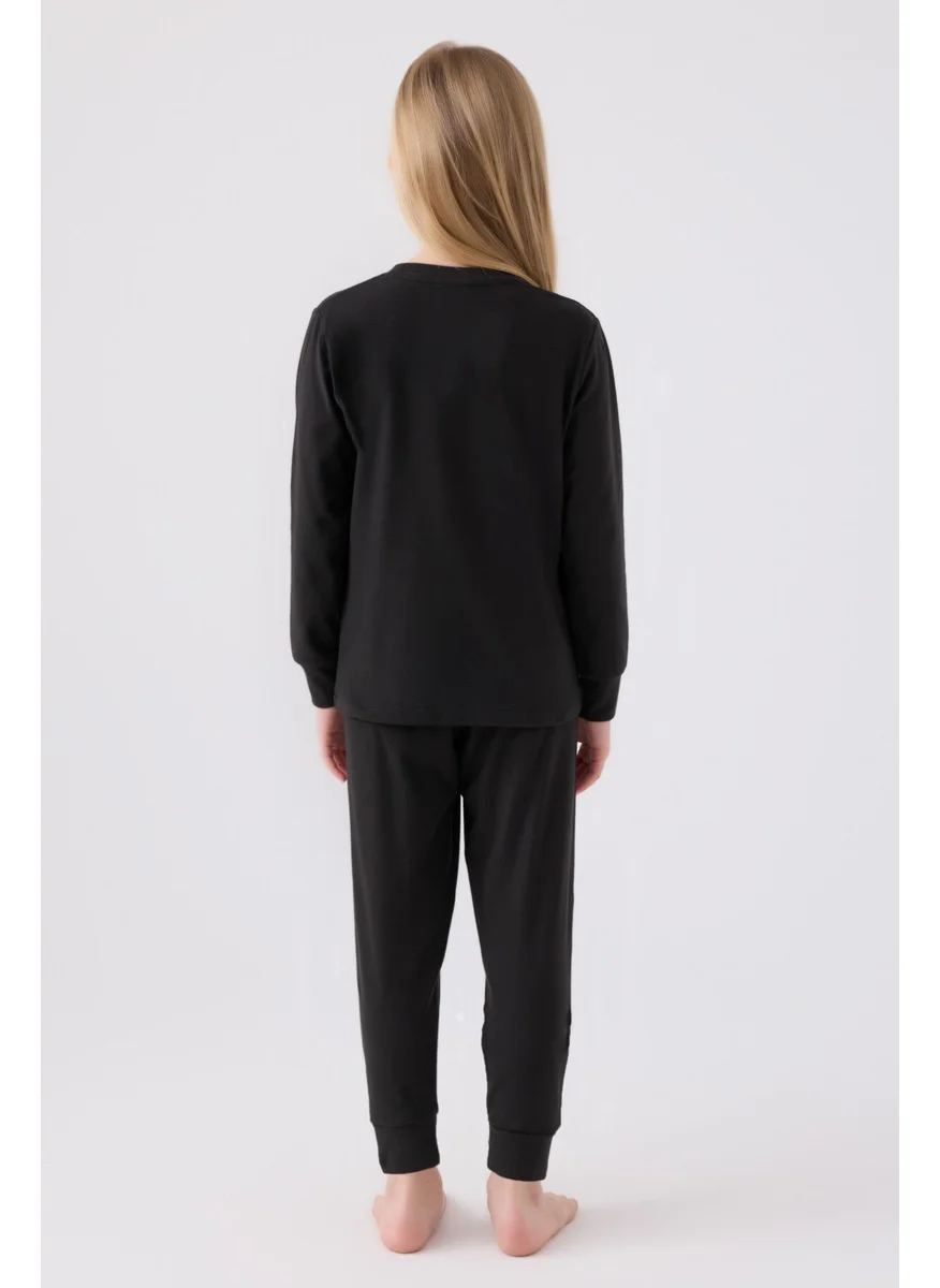 يو اس بولو اسن Girls Black Pajama Set