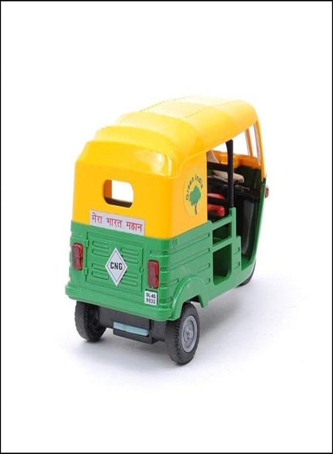 Funkartt Cng Auto Rickshaw with 407 Mini Transporter Truck Toy, Combo of 2 - Image 3