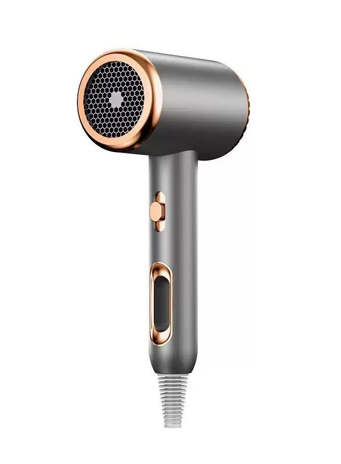 MORTICO Hair Dryer, 2000W Blow Dryer with Diffuser and Concentrator, Ceramic Technology, 2 Heat & 2 Speed Settings, 30s quick drying, grey - Image 1