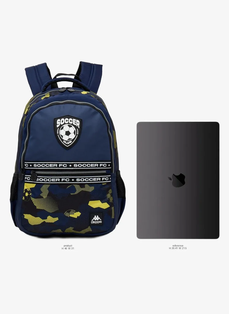 كابا Printed School Backpack For Kids 13+ Years With Cushioned Straps