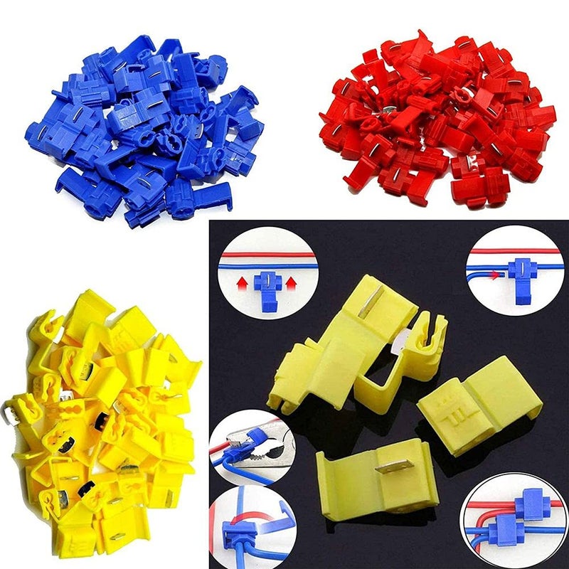 DIY Crafts CTDIYHI30250 Electrical IDC 07525mm Wire Connector Double Run or Tap 18 16 AWG 075x126in WxL 15A Max - Image 5