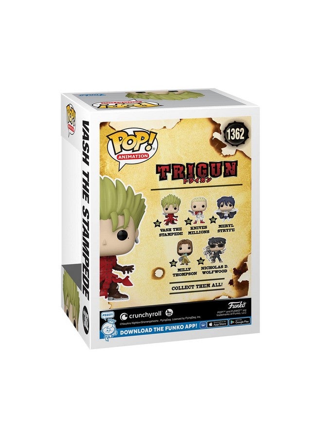Funko Pop! Animation: Trigun - VASH The Stampede with Chase (Styles May Vary) - Image 3