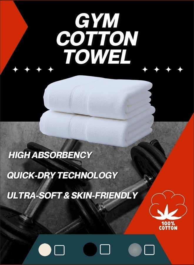 Cotton Gym & Fitness Towel 2 piece - Image 5