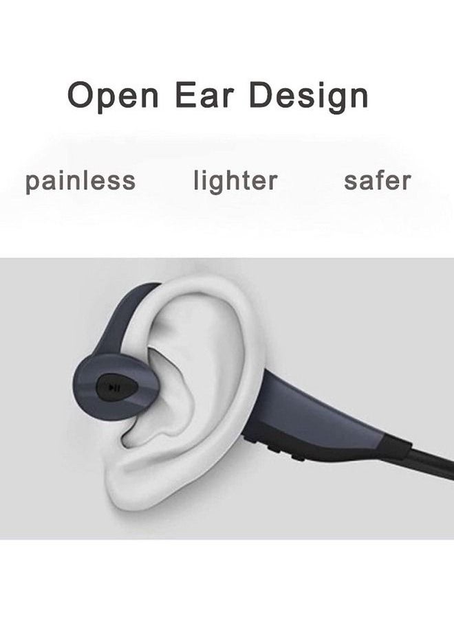 Generic - Bone Conduction Headphones Bluetooth Open Ear Headphones for Swimming Underwater Waterproof Headphones - Image 1