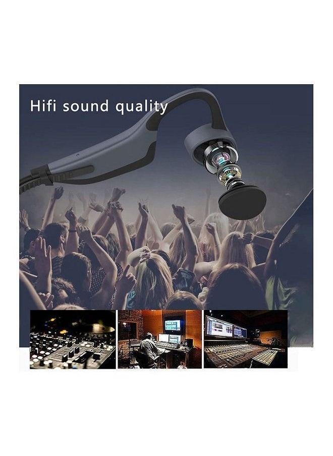Generic - Bone Conduction Headphones Bluetooth Open Ear Headphones for Swimming Underwater Waterproof Headphones - Image 1
