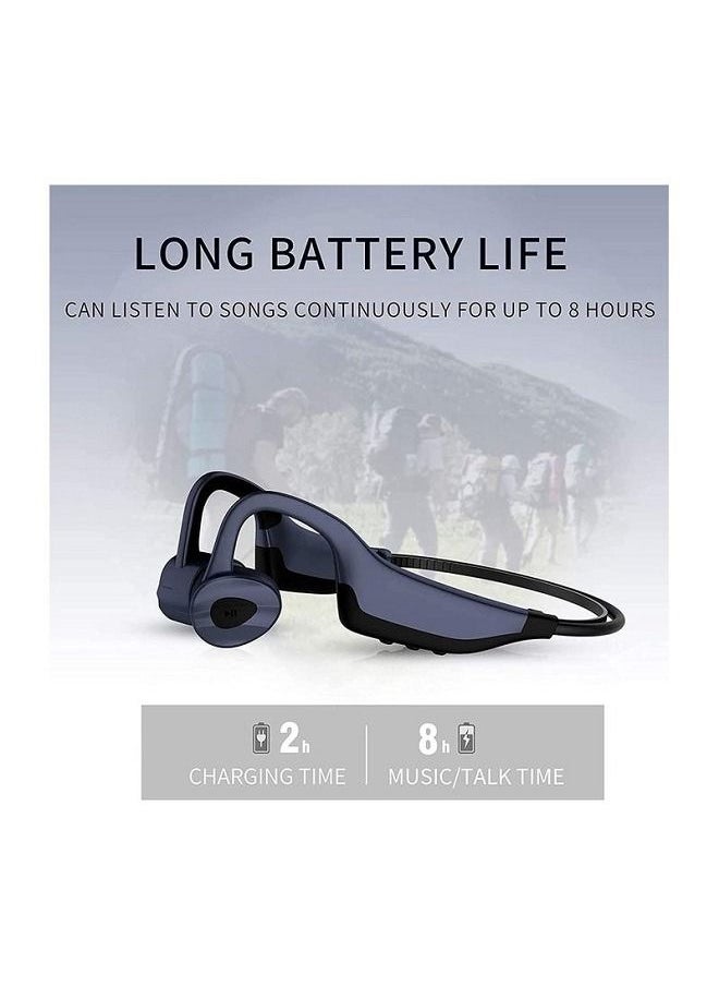 Generic - Bone Conduction Headphones Bluetooth Open Ear Headphones for Swimming Underwater Waterproof Headphones - Image 1