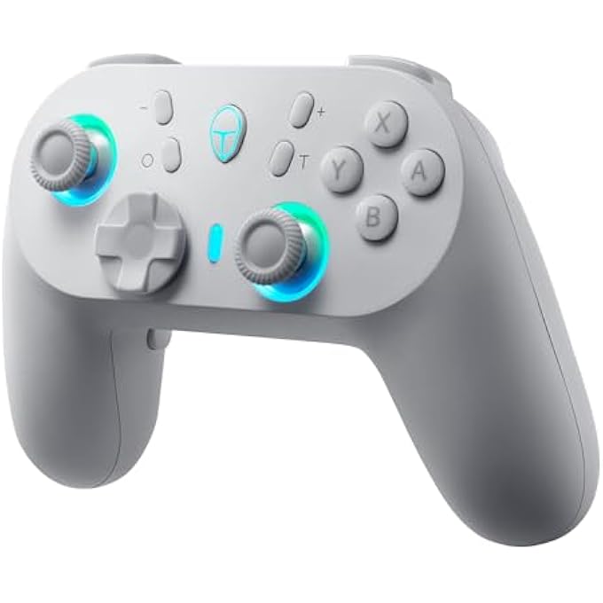 ThundeRobot G45 PRO WIRELESS PC GAME CONTROLLER WITH HALL EFFECT JOYSTICKS & TRIGGERS/GYROSCOPE, RGB LIGHTS FOR WINDOWS PC, SWITCH, IOS & ANDROID - Image 1