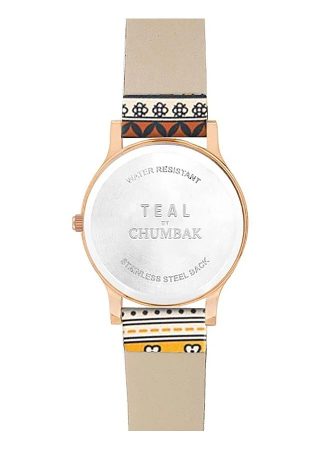 Chumbak TEAL by Chumbak Aztec Strap Wrist Watch