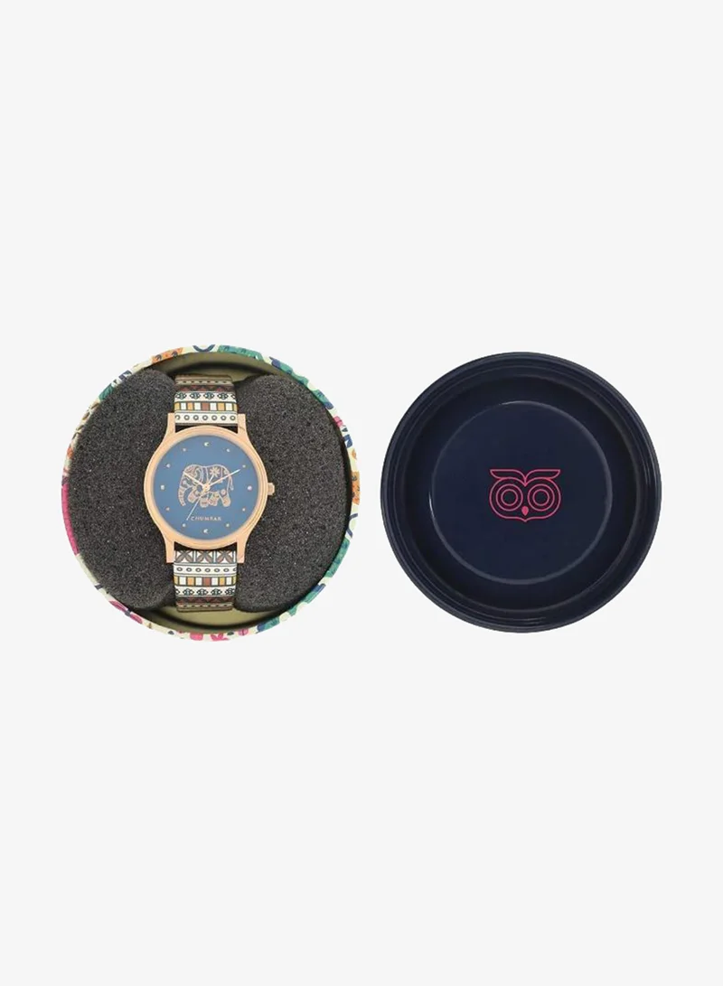 Chumbak  TEAL by Chumbak Aztec Strap Wrist Watch for Women | Best Price UAE