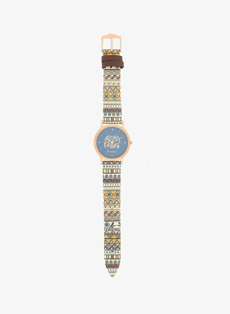 Chumbak  TEAL by Chumbak Aztec Strap Wrist Watch for Women | Best Price UAE